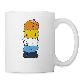 Aroace Flag Pride LGBTQ Cute Hippo - Mug - white - Right