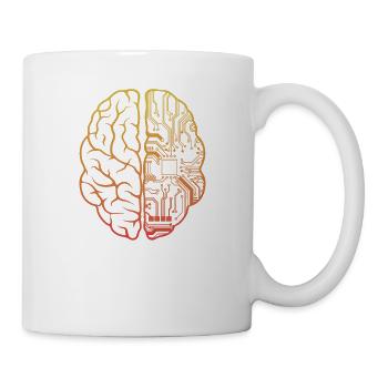 Programmierer HTML - Entwickler Programmierung Brain Cool - Tasse - Weiß - Rechts