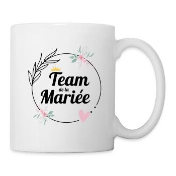 team de la mariée evjf - Mug blanc - blanc - Droite