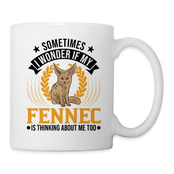 Fennec Gift Fennec Desert Fox - Mug - white - Right