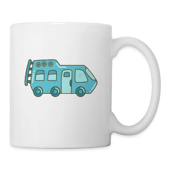 Just A Boy Who Loves RVs Shirt, RV T Shirt, Rv Gif - Mug - white - Right