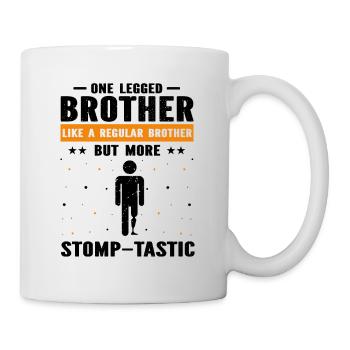 Conception de jambe bionique pour prothèses de jambe - Mug blanc - blanc - Droite