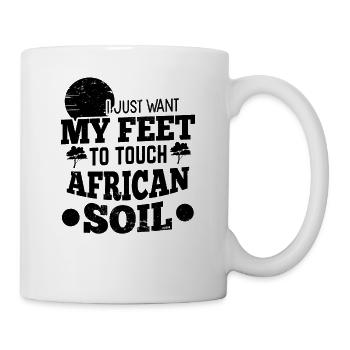 African soil - Mug - white - Right