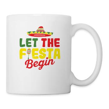 Cinco de Mayo Mexican American Latino Lass - Mug - white - Right