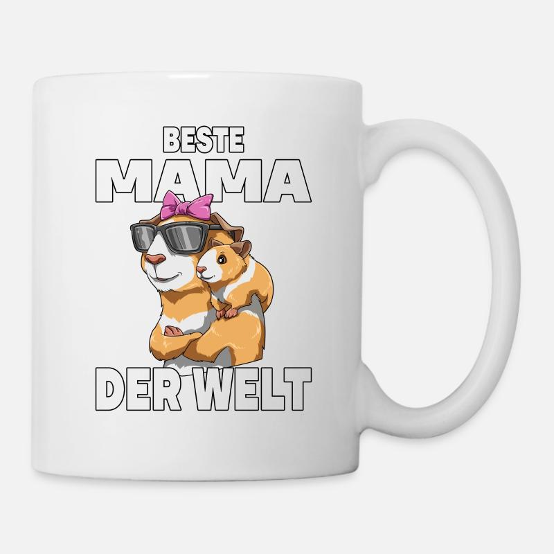 Beste Mama der Welt Muttertag Mutter - Tasse - Weiß