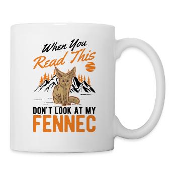 Fennec Gift Desert Fox Fennec - Mug - white - Right