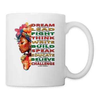 Black History and Juneteenth Black Leaders - Mug - white - Right