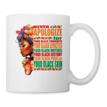Black Color Pride Black History Month - Mug - white - Right
