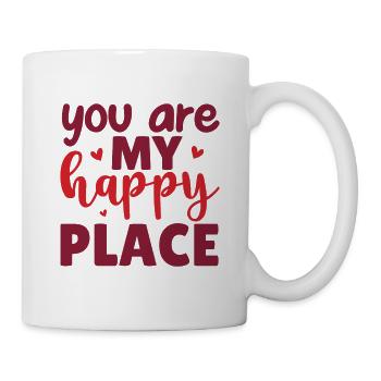 You Are My Happy Place - Mug - white - Right