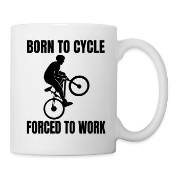 Cycling Cycling Cyclists Cyclists Cycling - Mug - white - Right
