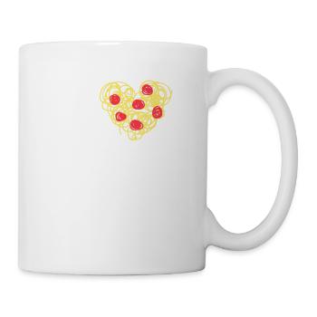 Nouilles - Leberkas - Mug blanc - blanc - Droite