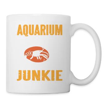 Aquarium Junkie Retro Vintage Pistol Crevette - Mug blanc - blanc - Droite