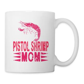 Pistol Shrimp MOM Retro Vintage Collector Designs - Mug - white - Right