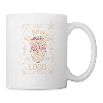 El Gringo Loco Bad Hombre Funny Cinco de Mayo - Mug - white - Right