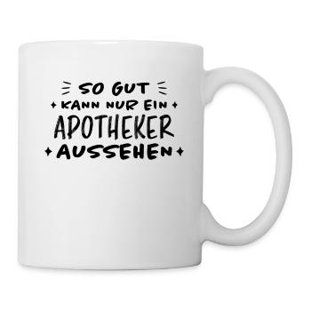 Apotheker Beruf Lustiger Spruch Apotheker Geschenk - Tasse - Weiß - Rechts