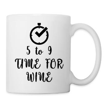 Beer Wine Whiskey Schnapps Alcohol - Mug - white - Right