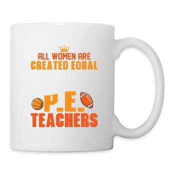 Some Become P.E.Teachers School Physical Education - Mug - white - Right