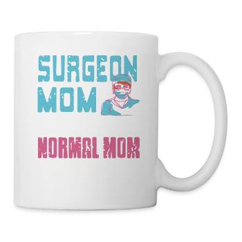 Chirurgien MOM comme un MOM normal mais beaucoup plus intelligent - Mug blanc - blanc - Droite