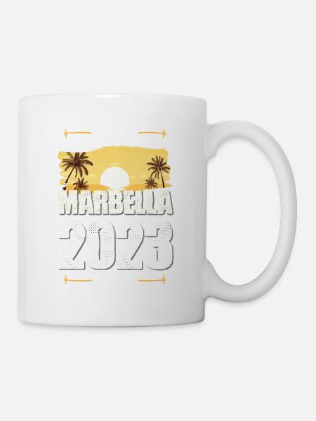 Marbella 2023 - Tasse - Weiß