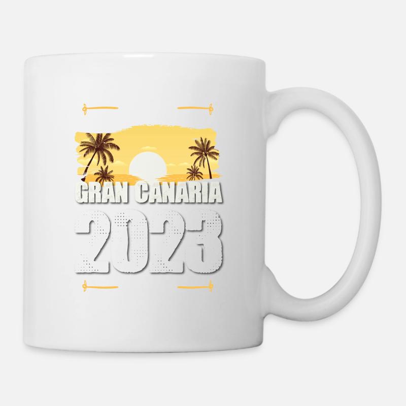 Gran Canaria 2023 - Tasse - Weiß