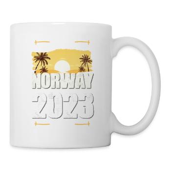 Norway 2023 - Tasse - Weiß - Rechts