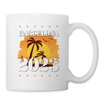 Barcelona 2023 - Tasse - Weiß - Rechts
