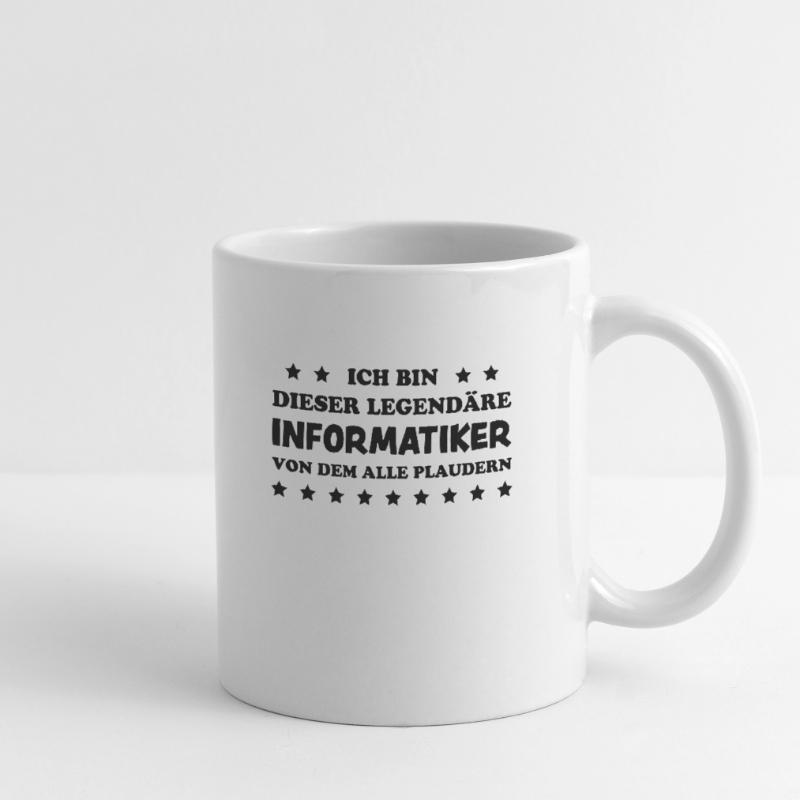 Informatiker Lustig Spruch Programmierer Geschenk Tasse