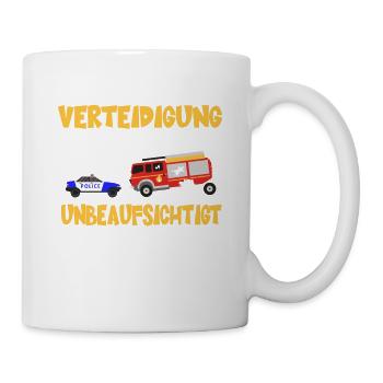 Kinder Kita Kindergarten Kindergartenkind Geschenk - Tasse - Weiß - Rechts