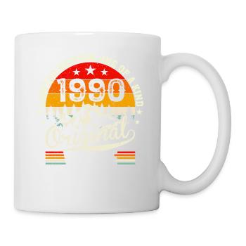 Millésime original 1990 - Mug blanc - blanc - Droite