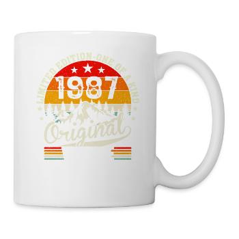 Millésime original 1987 - Mug blanc - blanc - Droite