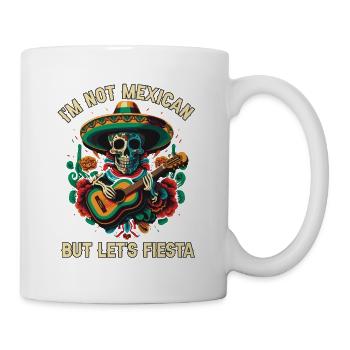 Je ne suis pas mexicain mais laisse compter la fierté de Fiesta Mexico - Mug blanc - blanc - Droite
