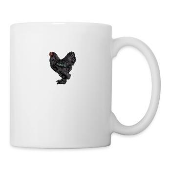 Brahma Hühner I Chicken Geflügel Motiv für - Tasse - Weiß - Rechts