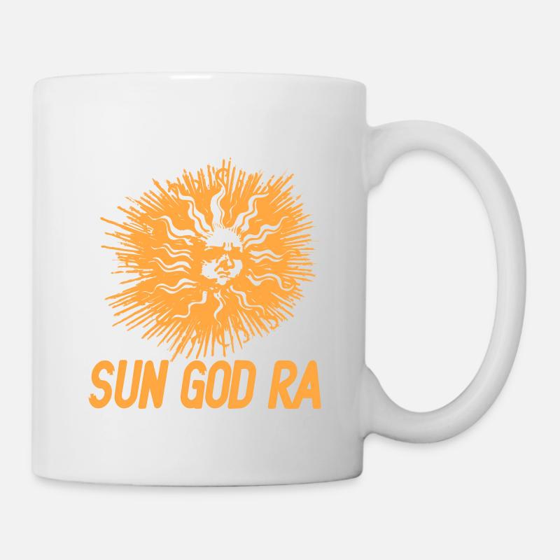 Sun God RA Cool Retro Egyptian Mythological - Tasse - Weiß