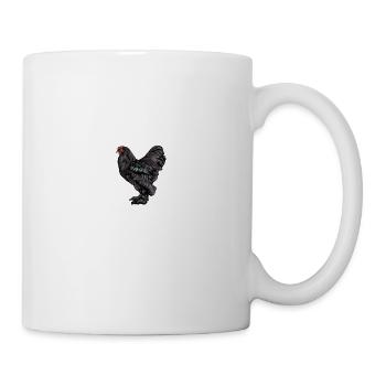 Brahma Hühner I Chicken Geflügel Motiv für - Tasse - Weiß - Rechts