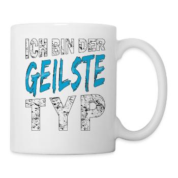 ICH BIN DER GEILSTE TYP - Tasse - Weiß - Rechts