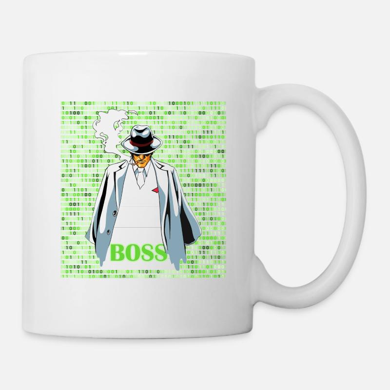 I Exit VIM like a Boss for Linux Coder and Hacker - Tasse - Weiß