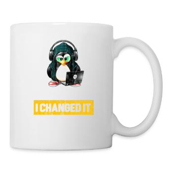 Your Password Was To Shoort - I Changed It for - Tasse - Weiß - Rechts