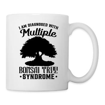 Bonsai Tree Funny Gardening - Mug - white - Right