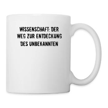 Wissenschaft - Wissenschaft: Der Weg zur - Tasse - Weiß - Rechts