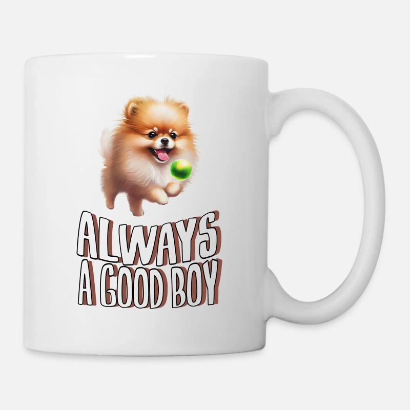 Pomeran immer ein guter Junge - Tasse - Weiß