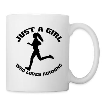 Jogger jogging cardio training course course fit - Mug blanc - blanc - Droite