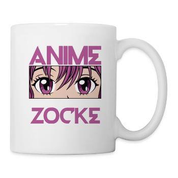 Anime und Zocken - Tasse - Weiß - Rechts