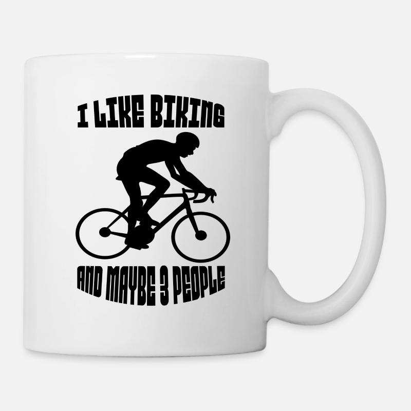 Cyclistes cyclistes Cyclistes Cyclistes - Mug blanc - blanc