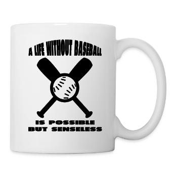 Baseball team Baseball players Baseball players - Mug - white - Right