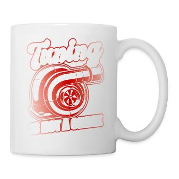 Tuner de voiture, Mécanicien automobile, Voiture de course, Tuning - Mug blanc - blanc - Droite