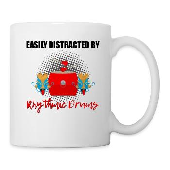 Dragon Boat Paddle pour le Festival de course de bateaux-dragons - Mug blanc - blanc - Droite