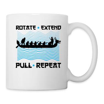 Chinese Boat Race for Dragon Boat Trainers - Mug - white - Right
