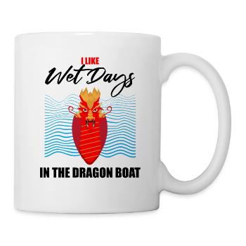 Dragon Boat Trainer for Chinese Boat Racing - Mug - white - Right