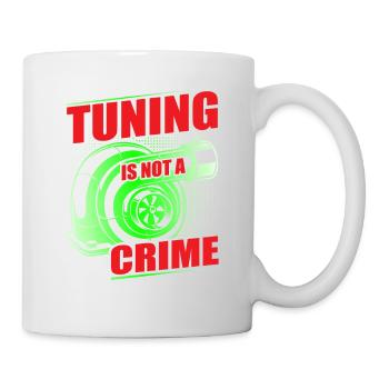 Auto Tuner, KFZ Mechaniker, Racing Car, Tuning - Tasse - Weiß - Rechts