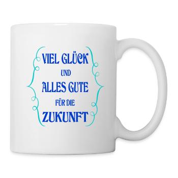 Abschied Spruch Arbeitskollege Arbeitskollegin - Tasse - Weiß - Rechts